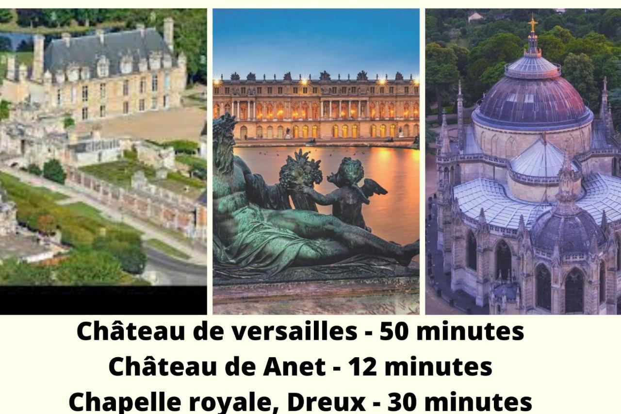 Gite La Fontaine -Cozy-1H De Paris -Jacuzzi Privatif La Boissiere  Buitenkant foto