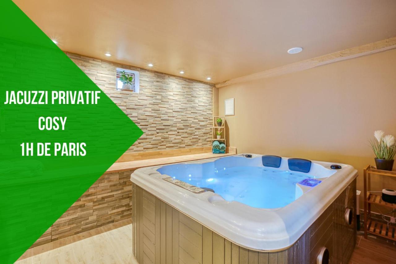 Gite La Fontaine -Cozy-1H De Paris -Jacuzzi Privatif La Boissiere  Buitenkant foto